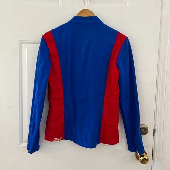 Vintage 90's Rare Brunik By AB Sport Men's Red/Blue Racing Jacket Sz 52 - Picture 5 of 15
